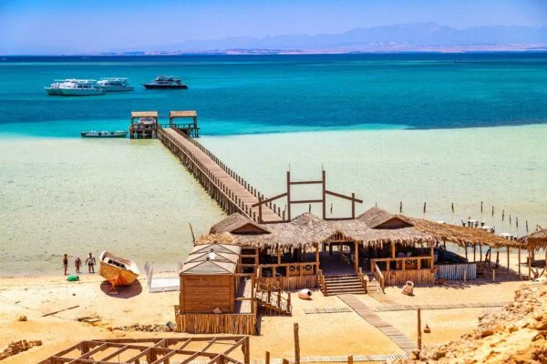 Orange Bay Boat Trip in Hurghada