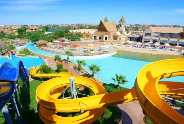 Water Park in Jungle Aqua Park Hurghada